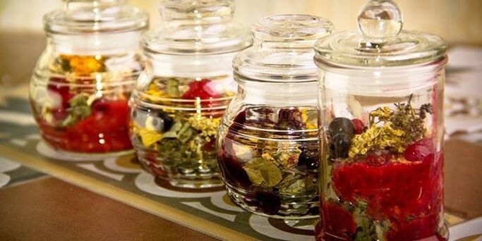 Tasse a base di erbe per il diabete
