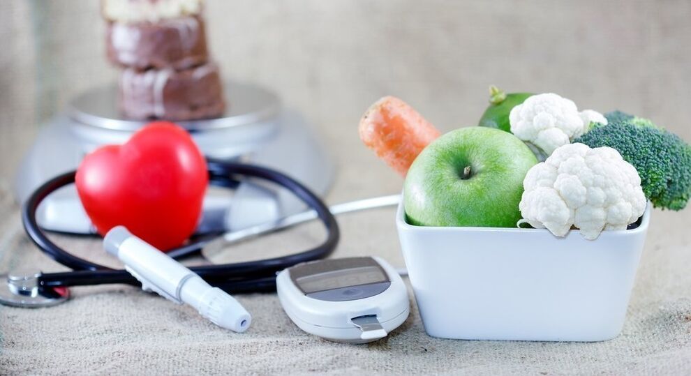 I pazienti con diabete devono abbandonare i dolci a favore di verdure e frutta